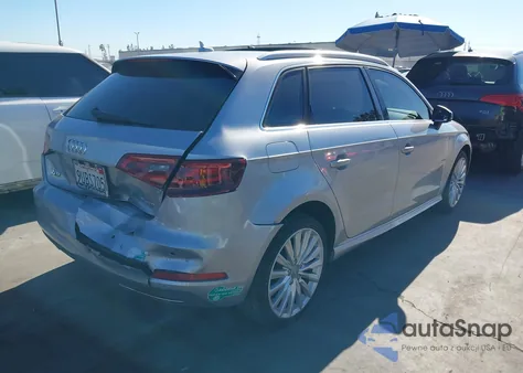 2016 Audi A3 E-Tron 1.4T Premium z USA, uszkodzony, nr VIN WAUTPBFF9GA163215